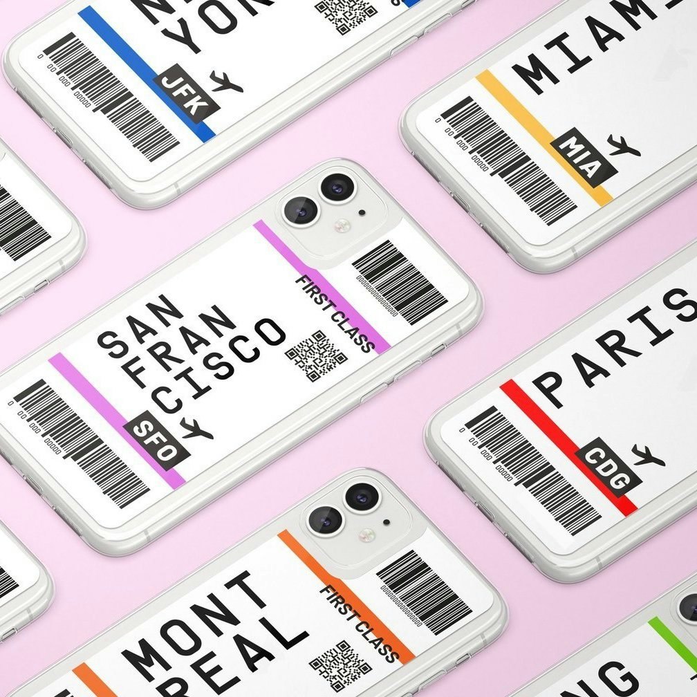 Plane Ticket Cases