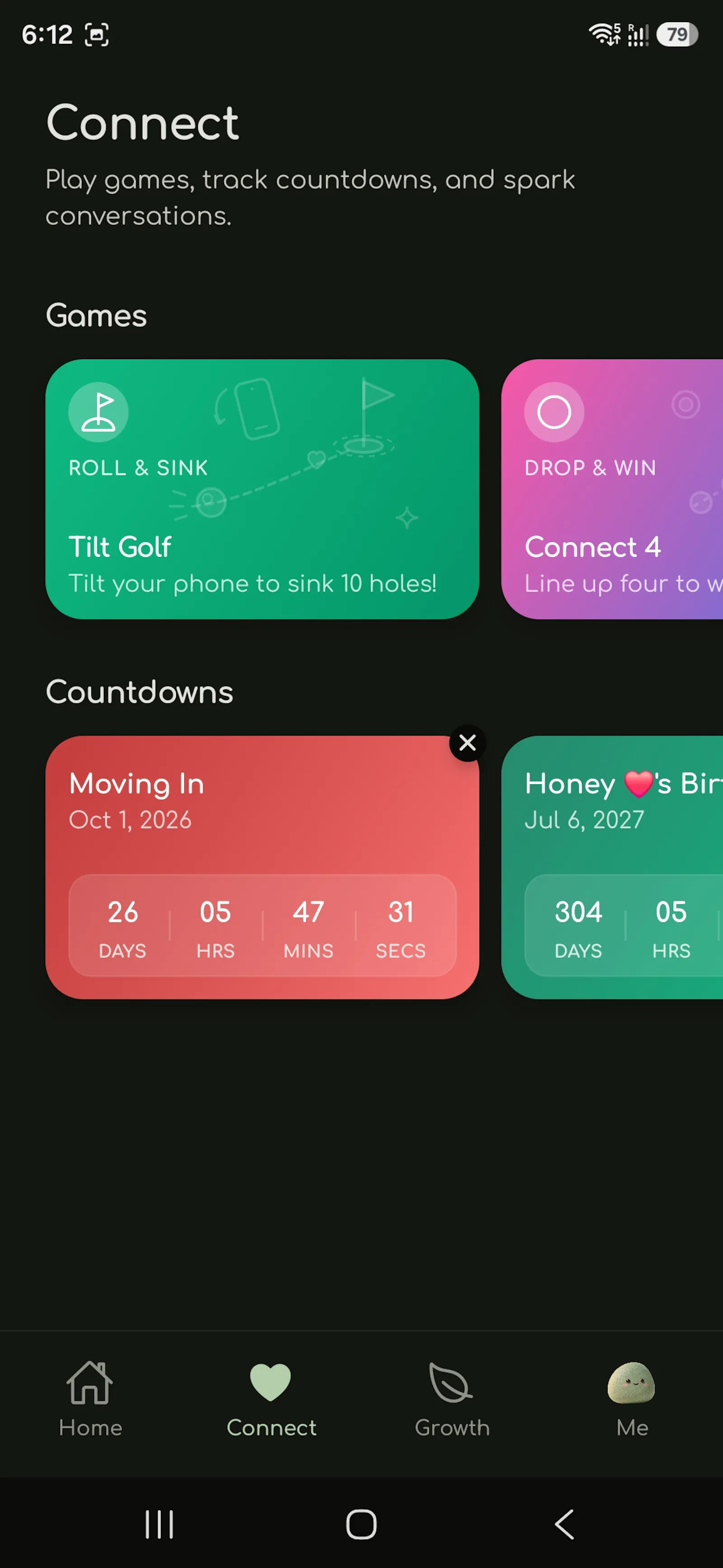 Pebbles - Relationship app screenshot 3