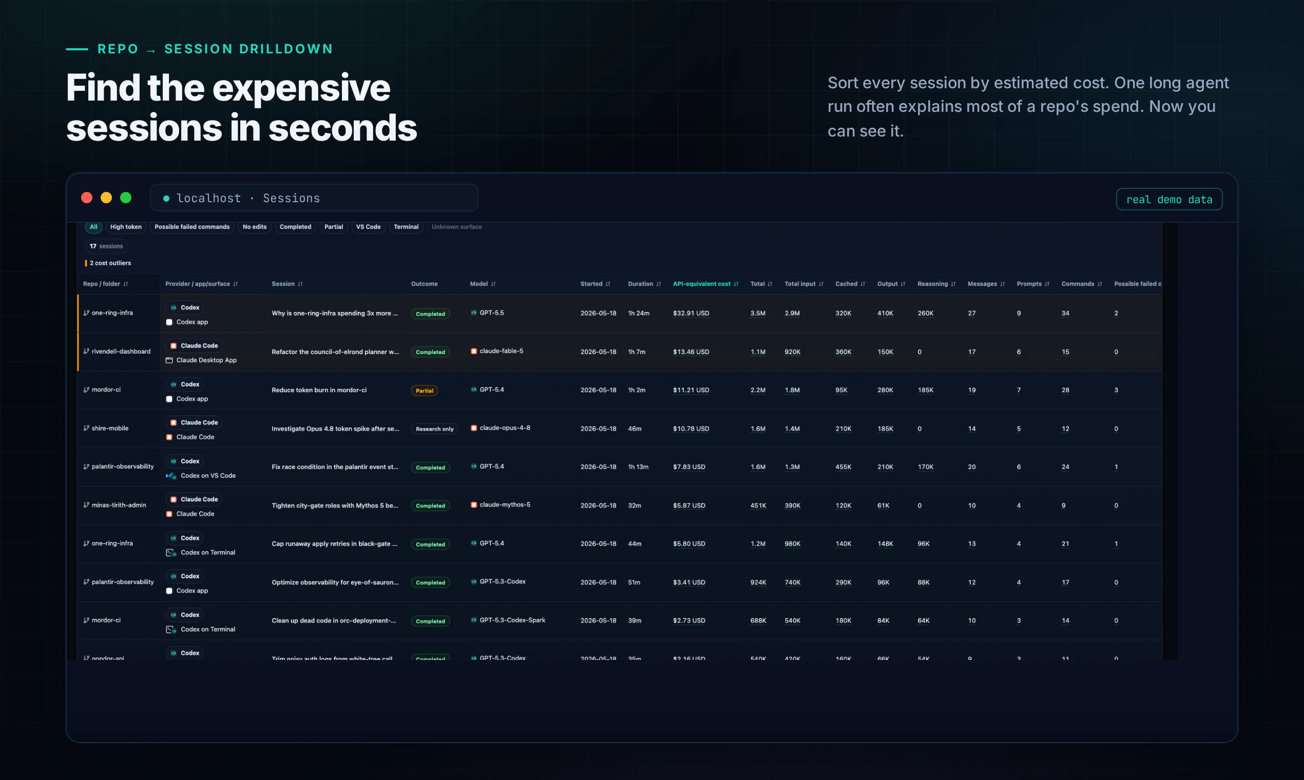RepoSpend screenshot 2