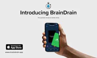 BrainDrain - Minute Journaling gallery image