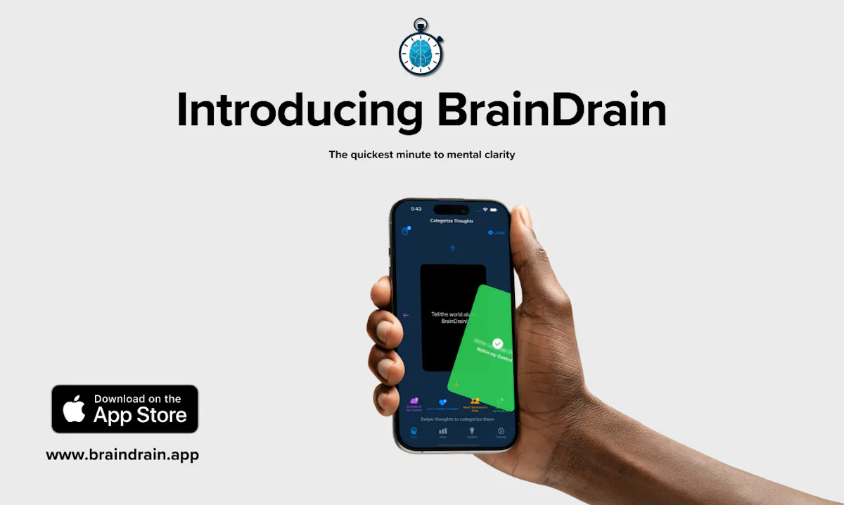 BrainDrain - Minute Journaling