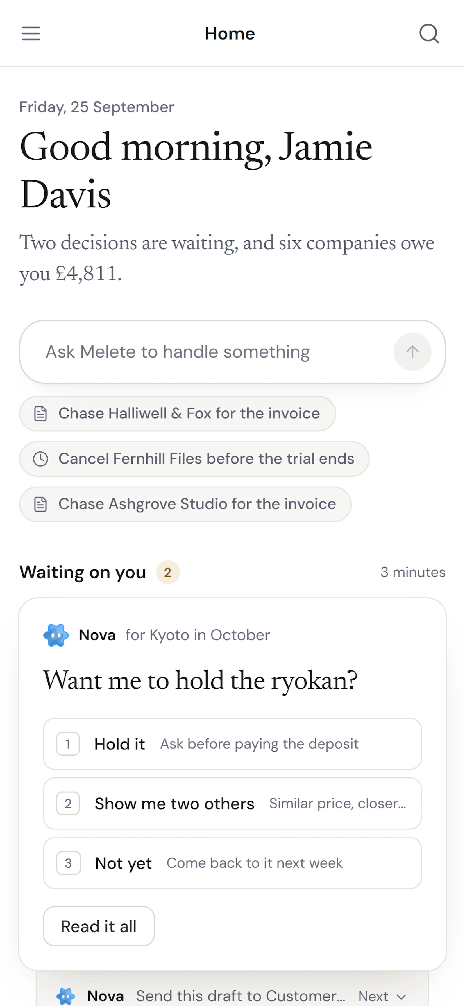 Melete AI screenshot 13