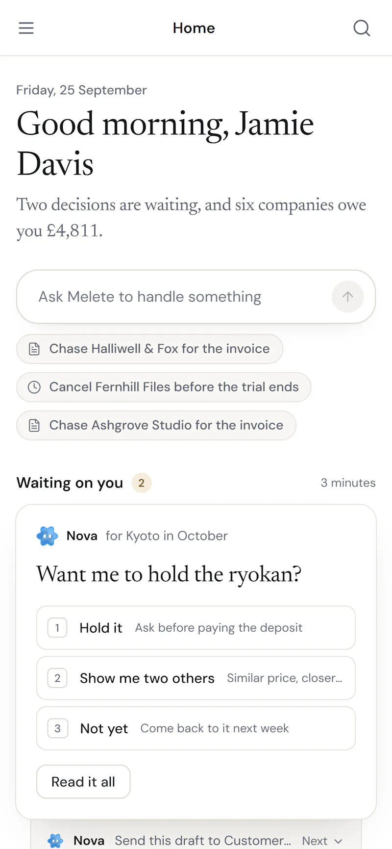 Melete AI screenshot 13
