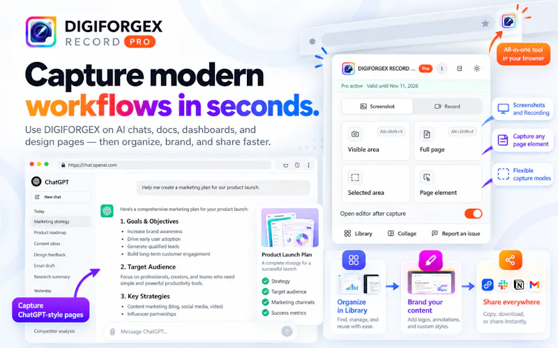 DIGIFORGEX RECORD PRO screenshot 5