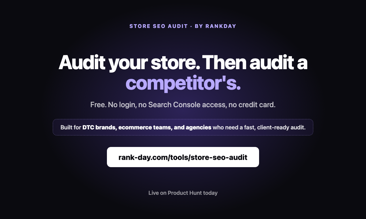 Store SEO Audit gallery image