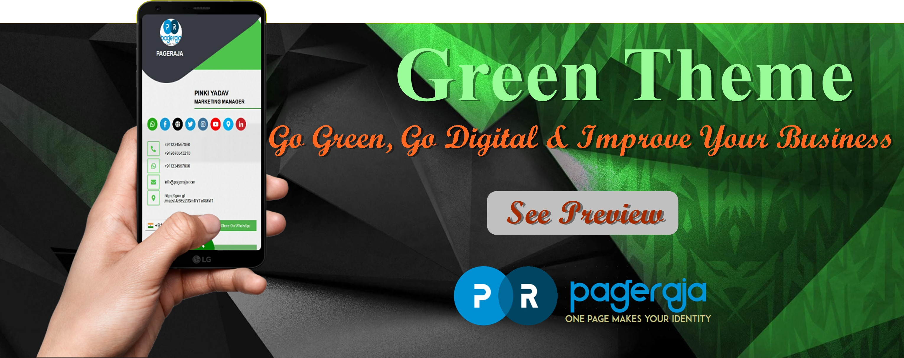 Người xây dựng danh thiếp Pageraja media 6