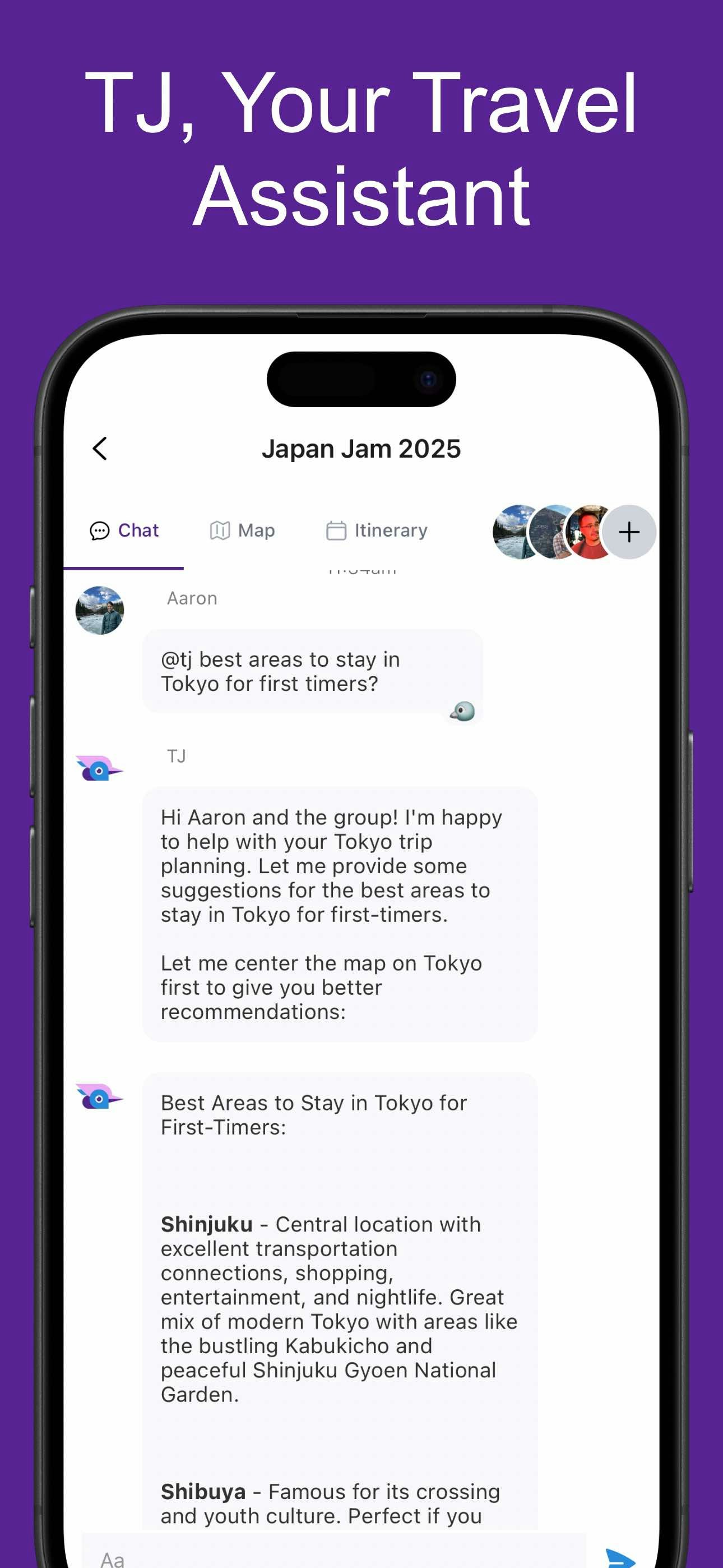 Média Tripjam - Planification des voyages de groupe sans le stress du projet de groupe 3