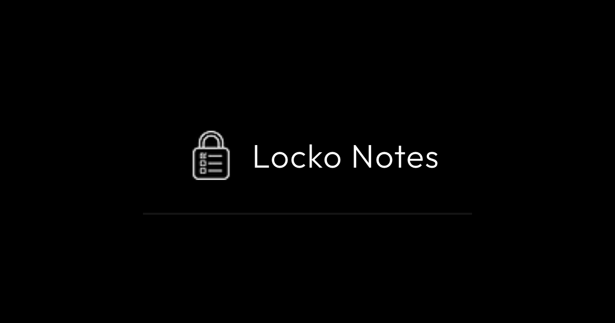 Locko Notes gallery image