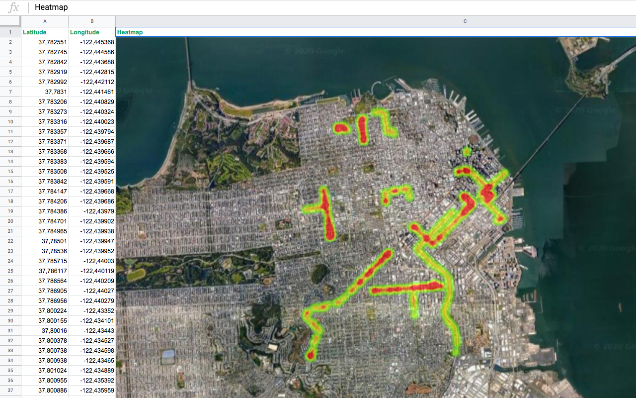 Maps for Sheets gallery image