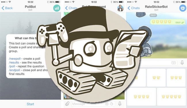 How Telegram and a few bot gallery image