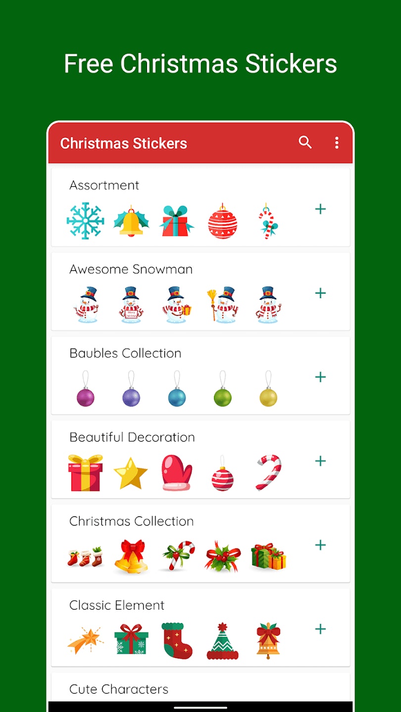 Pelekat Krismas untuk WhatsApp media 1