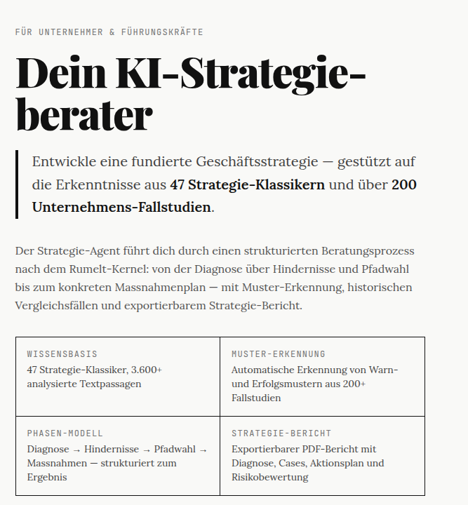 Strategy Consulter