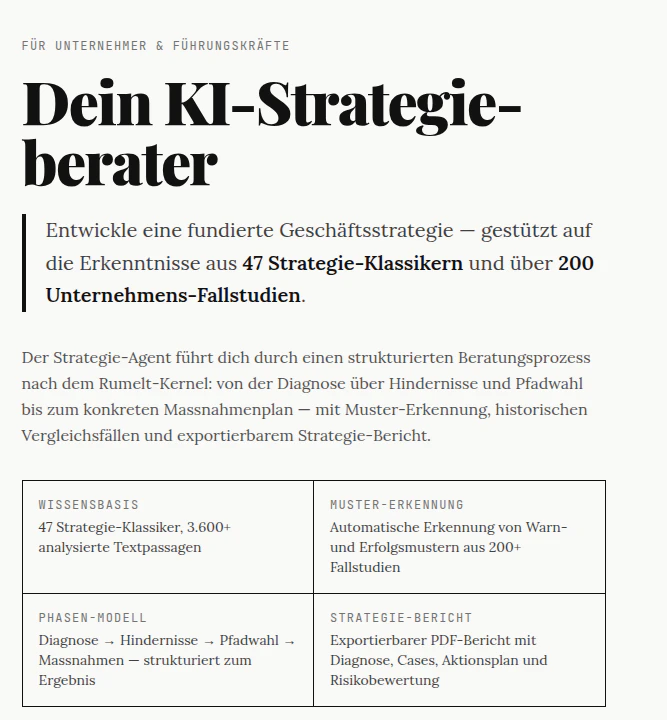 Strategy Consulter