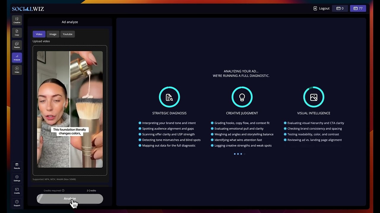 Socialwiz Ad Analyzer gallery image