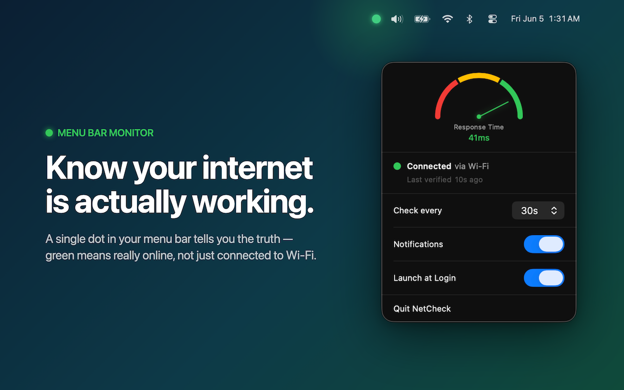 NetCheck gallery image