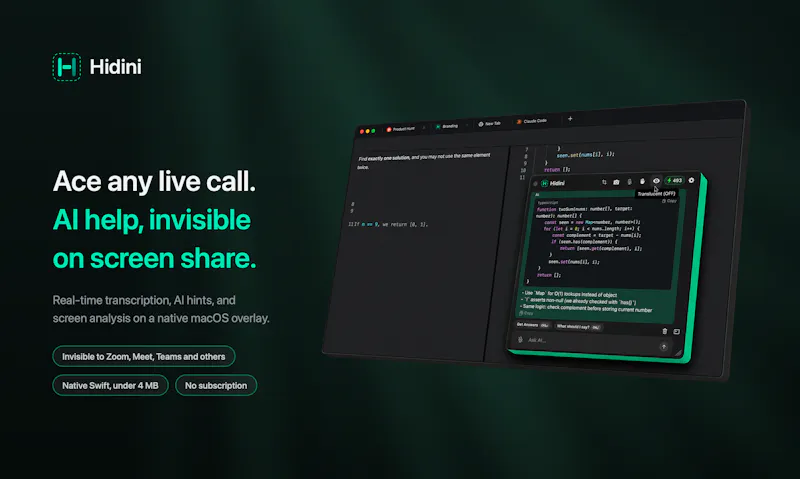 Hidini screenshot 6