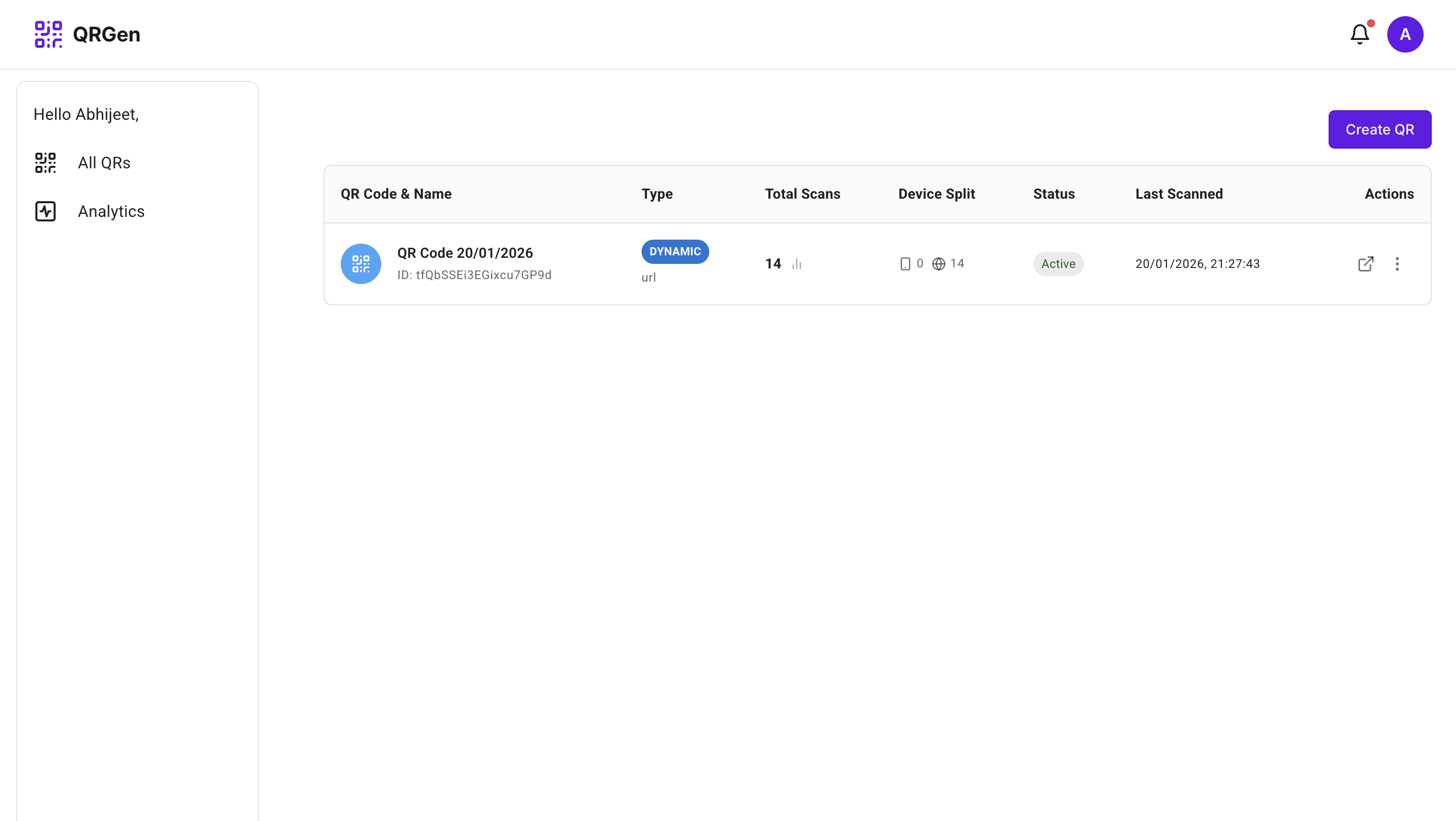 Dynamic QR Code Generator gallery image