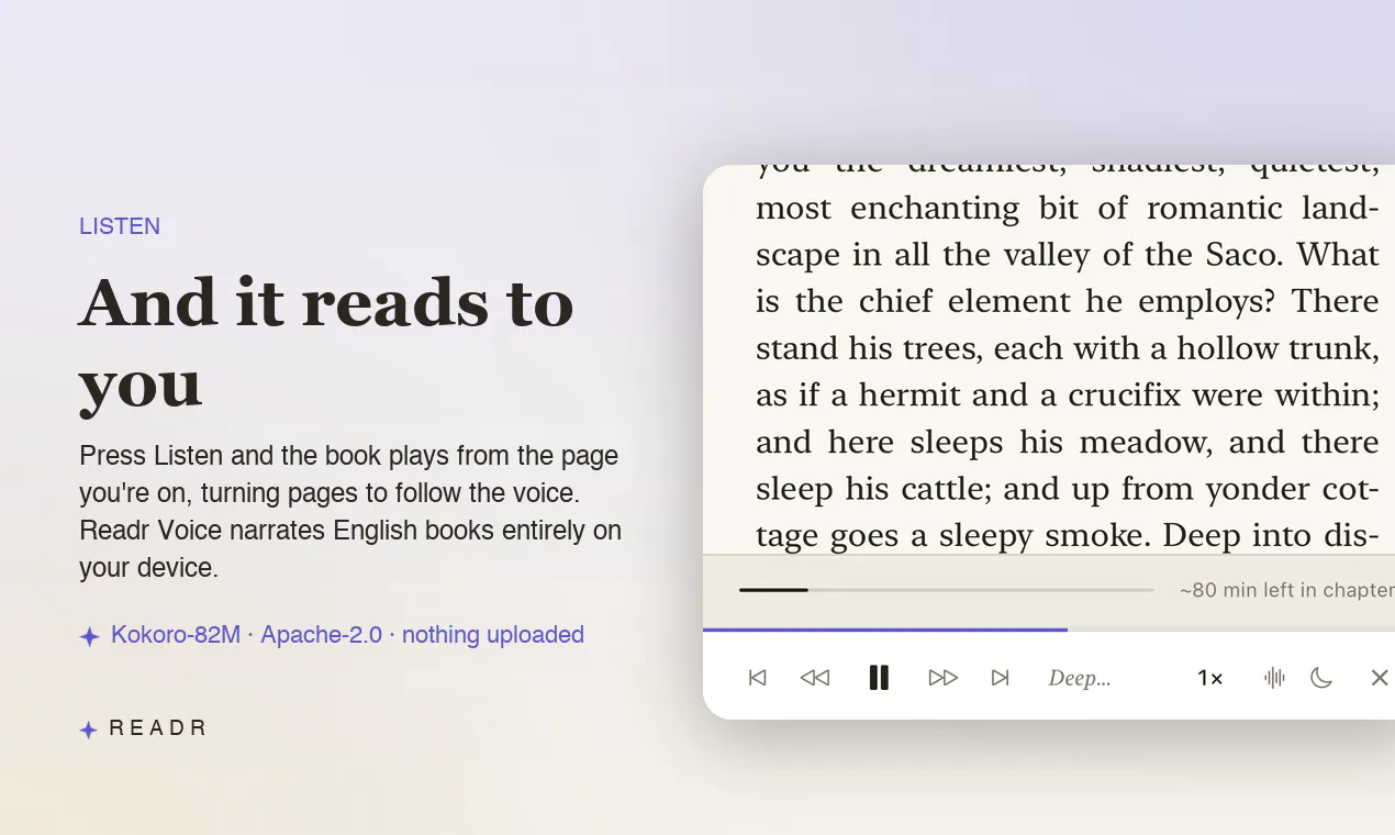 Readr gallery image