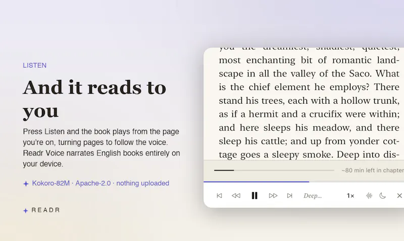 Readr screenshot 3
