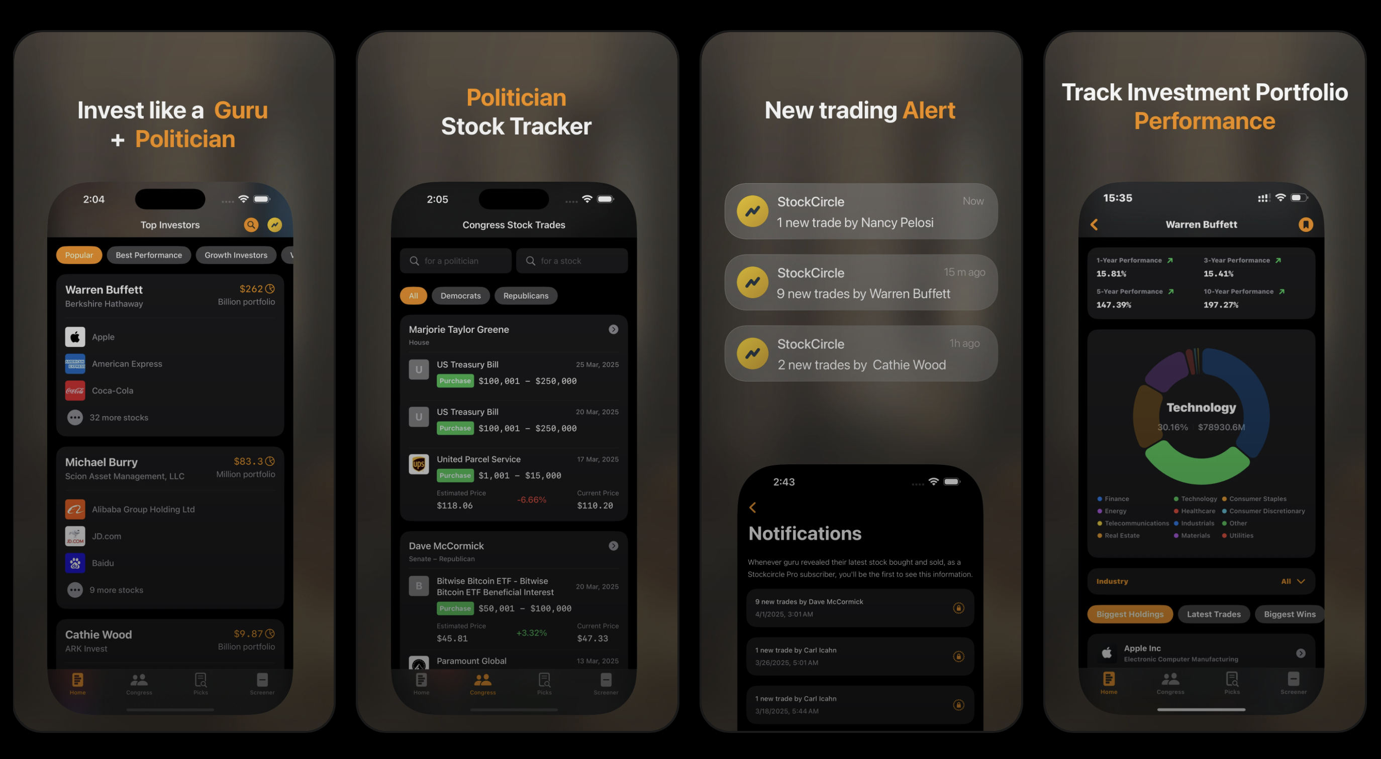 Stock Insider — Track Congress media 1