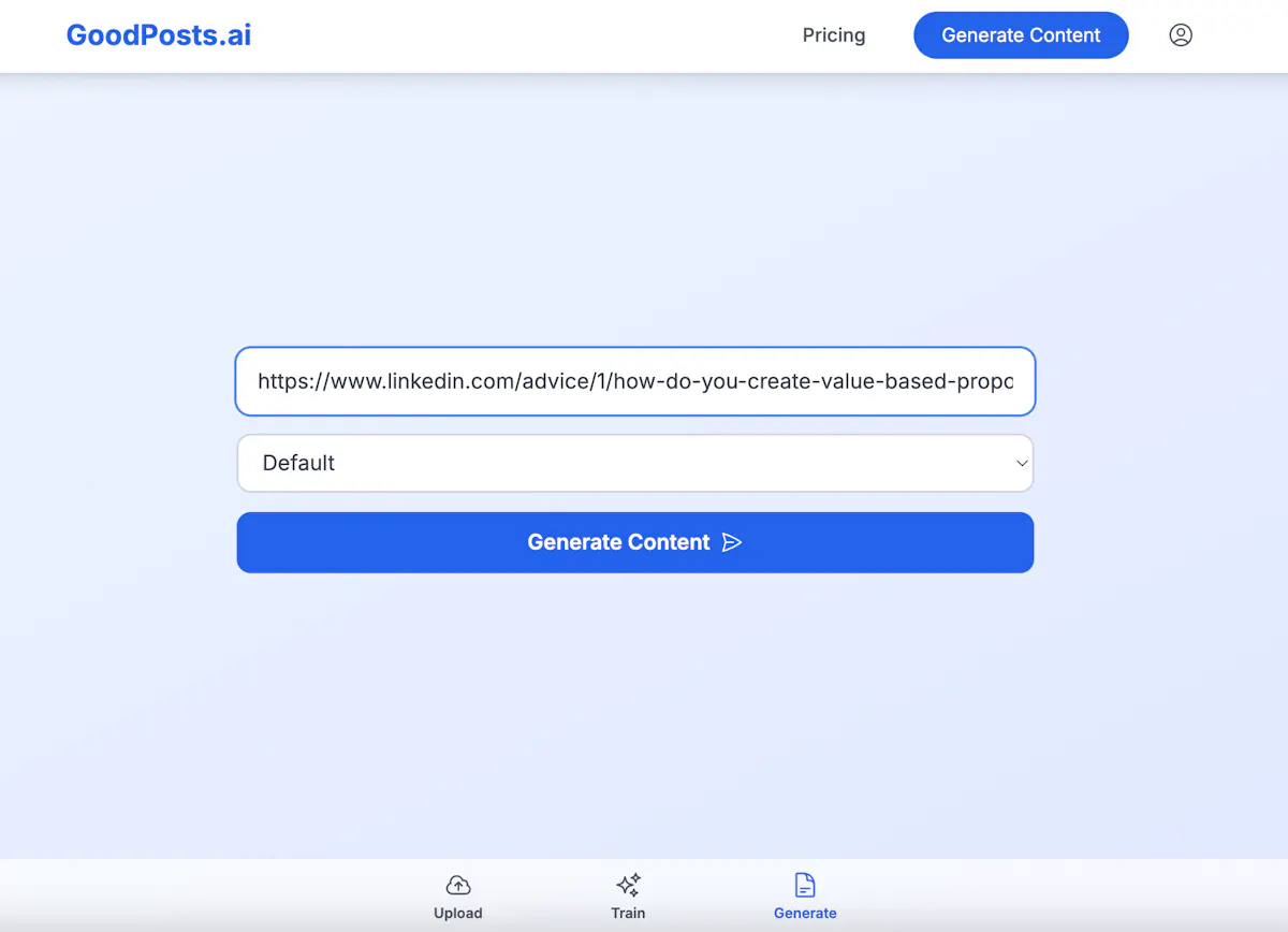 GoodPosts.ai