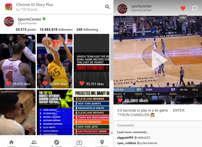 Chrome IG Story Plus gallery image