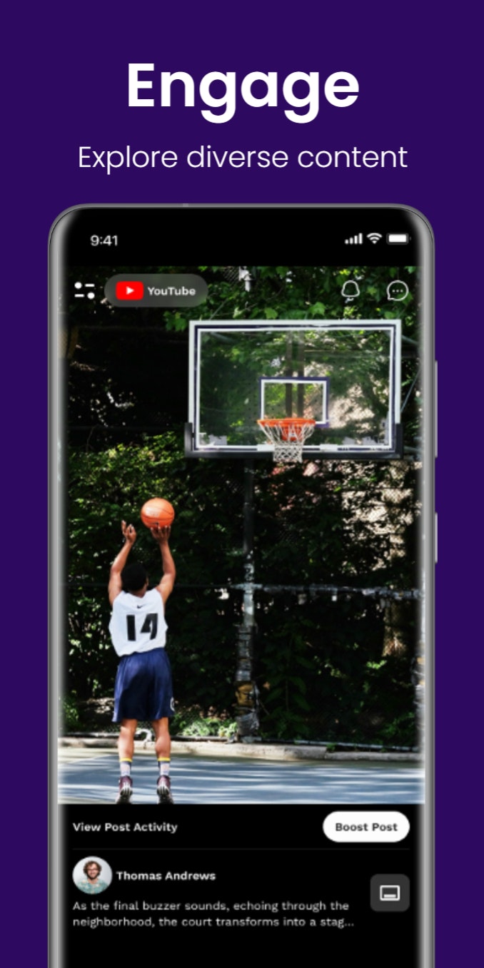 ContentMatch - Social Media Growth App - A social media tool to organically grow your engagement media 2