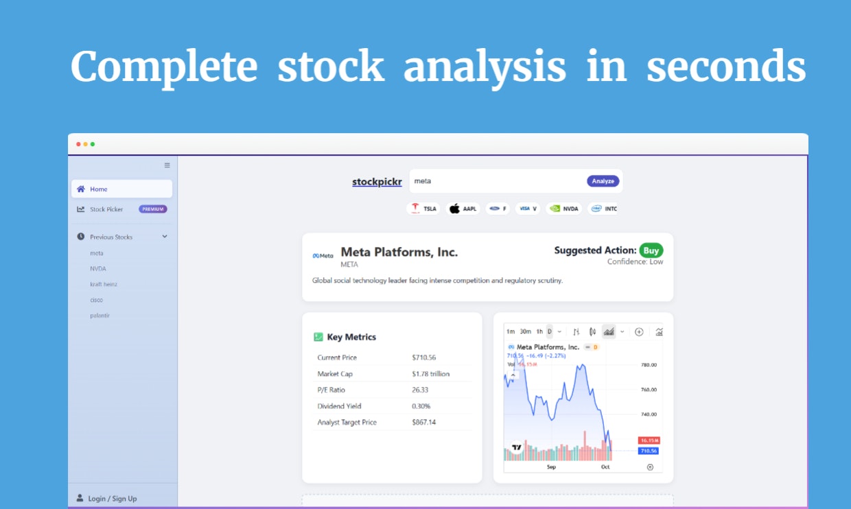 Média stockpickr - Le cueilleur boursier AI.Obtenez des signaux d'achat, de maintien et de vente. 1