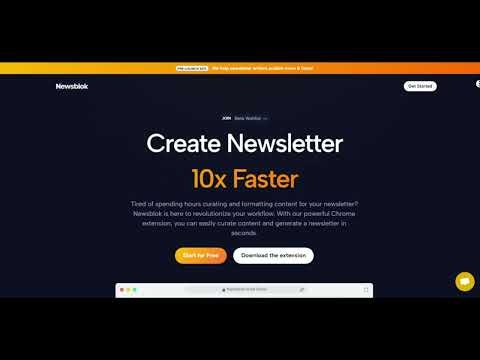 startuptile Newsblok-Create daily bite size newsletter with AI