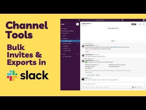 Channel Tools for Slack gallery image