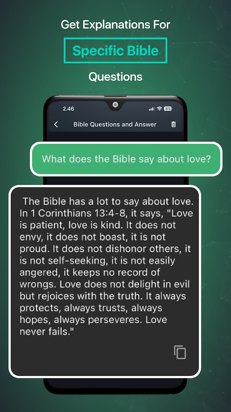 Faith Chatbot - Ein KI -Chatbot, der speziell für Christen weltweit entwickelt wurde Medien 3