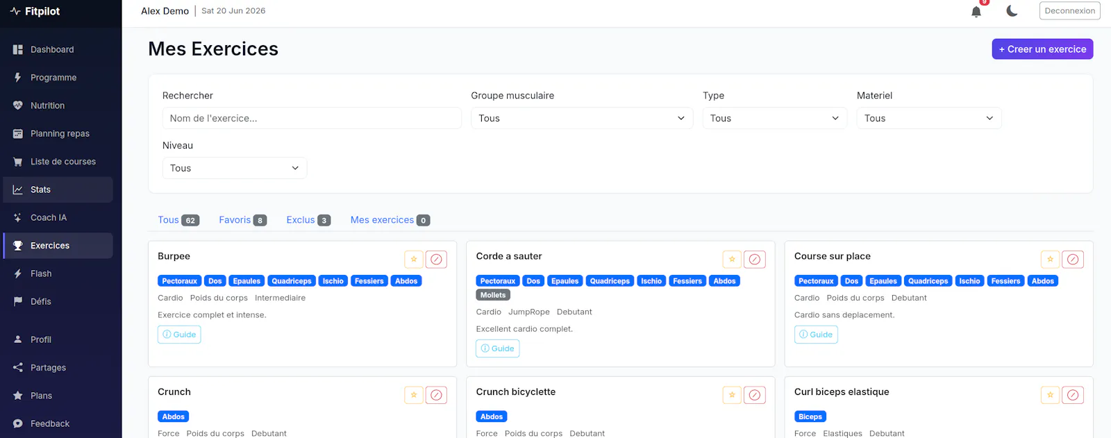 Fitpilot screenshot 3