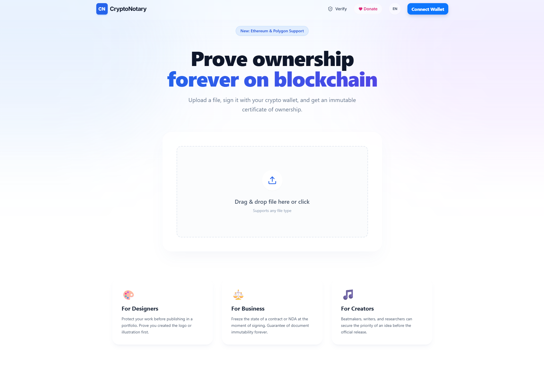 CryptoNotary gallery image