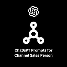 ChatGPT Prompts for Channel Sales Person gallery image