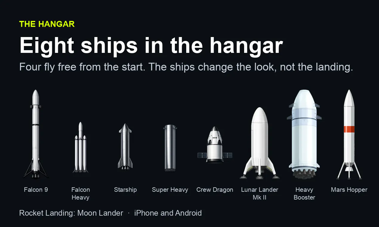 Rocket Landing: Moon Lander gallery image