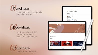 The Relationship Journal Notion Template gallery image