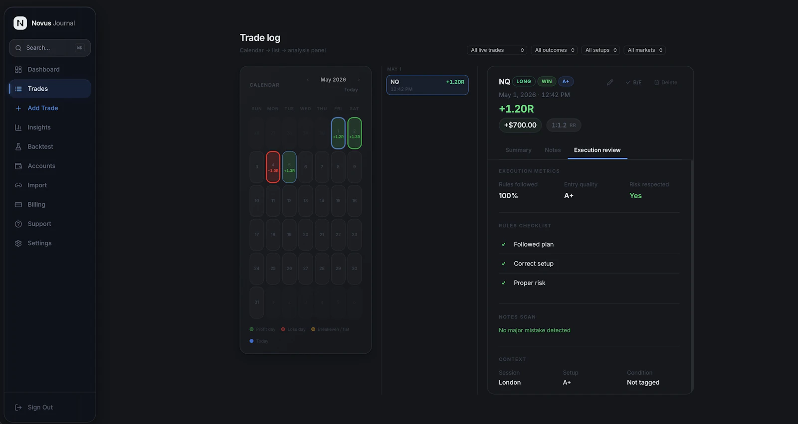 Novus Journal screenshot 5