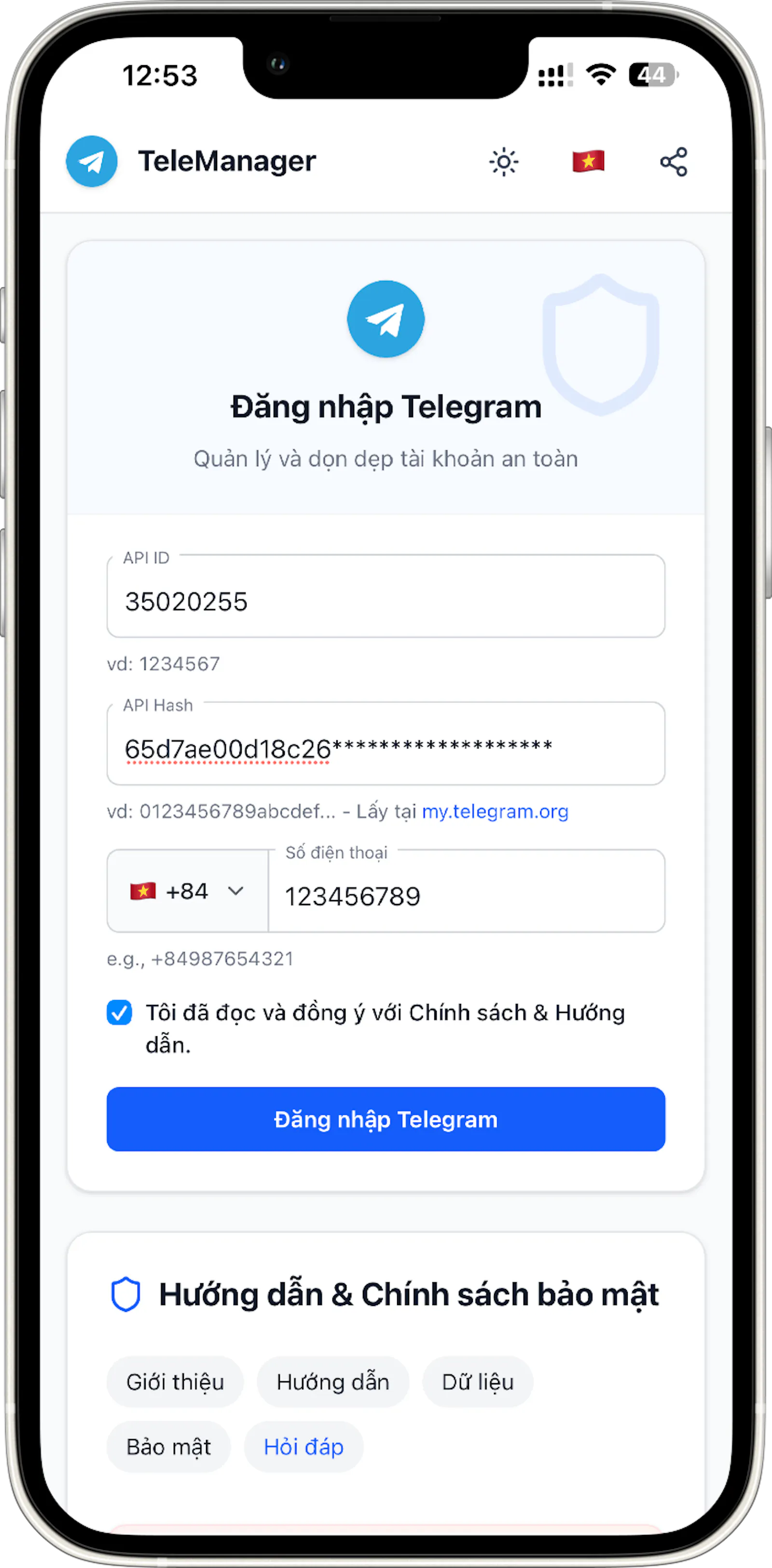 Bulk Manage Telegram Groups, Channels screenshot 1