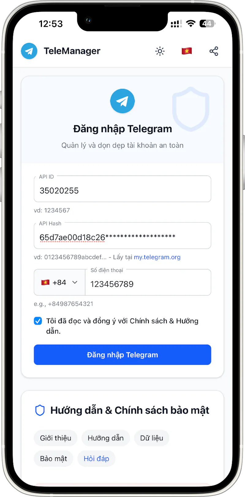 Bulk Manage Telegram Groups, Channels screenshot 1