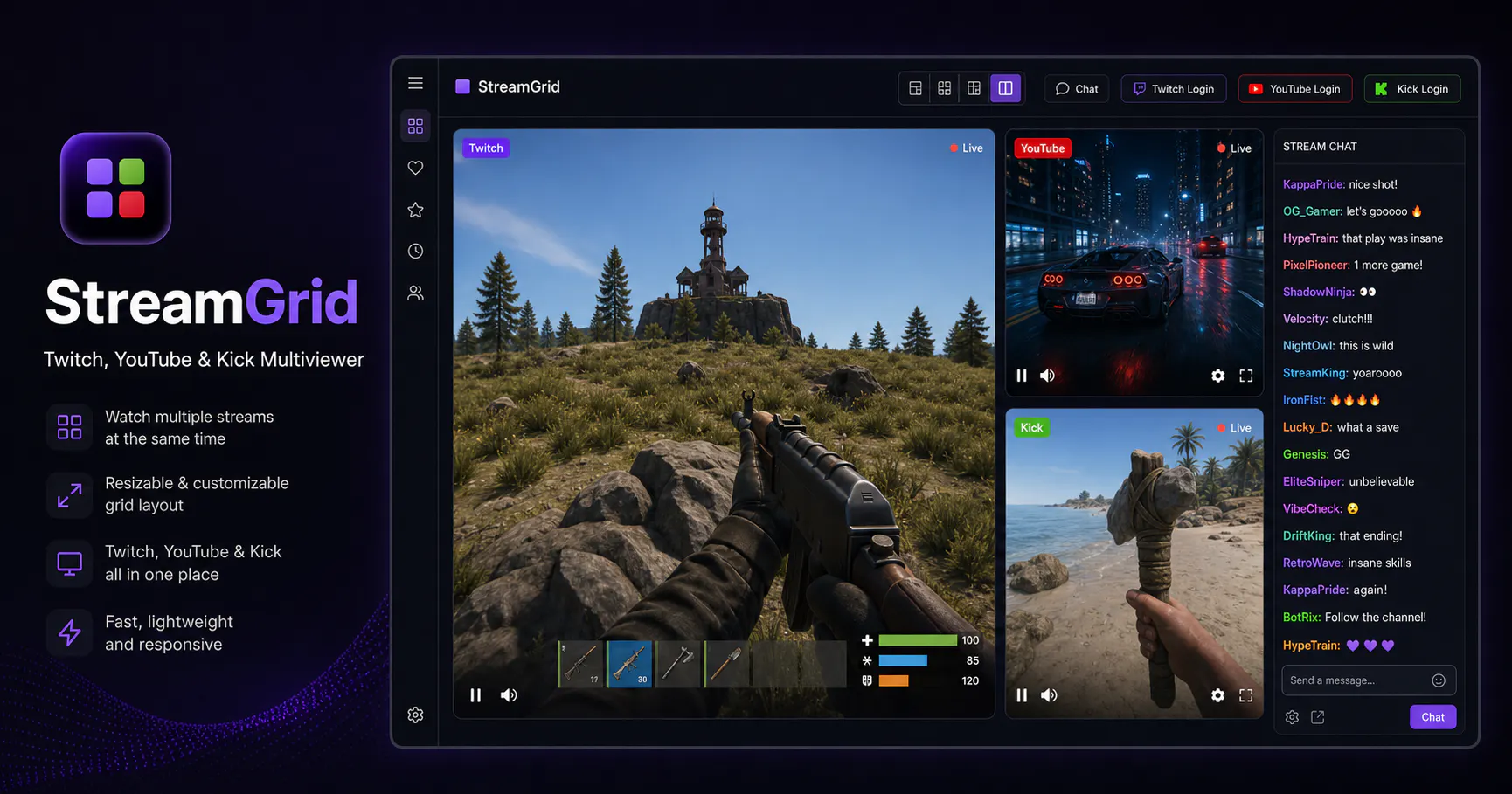 StreamGrid gallery image