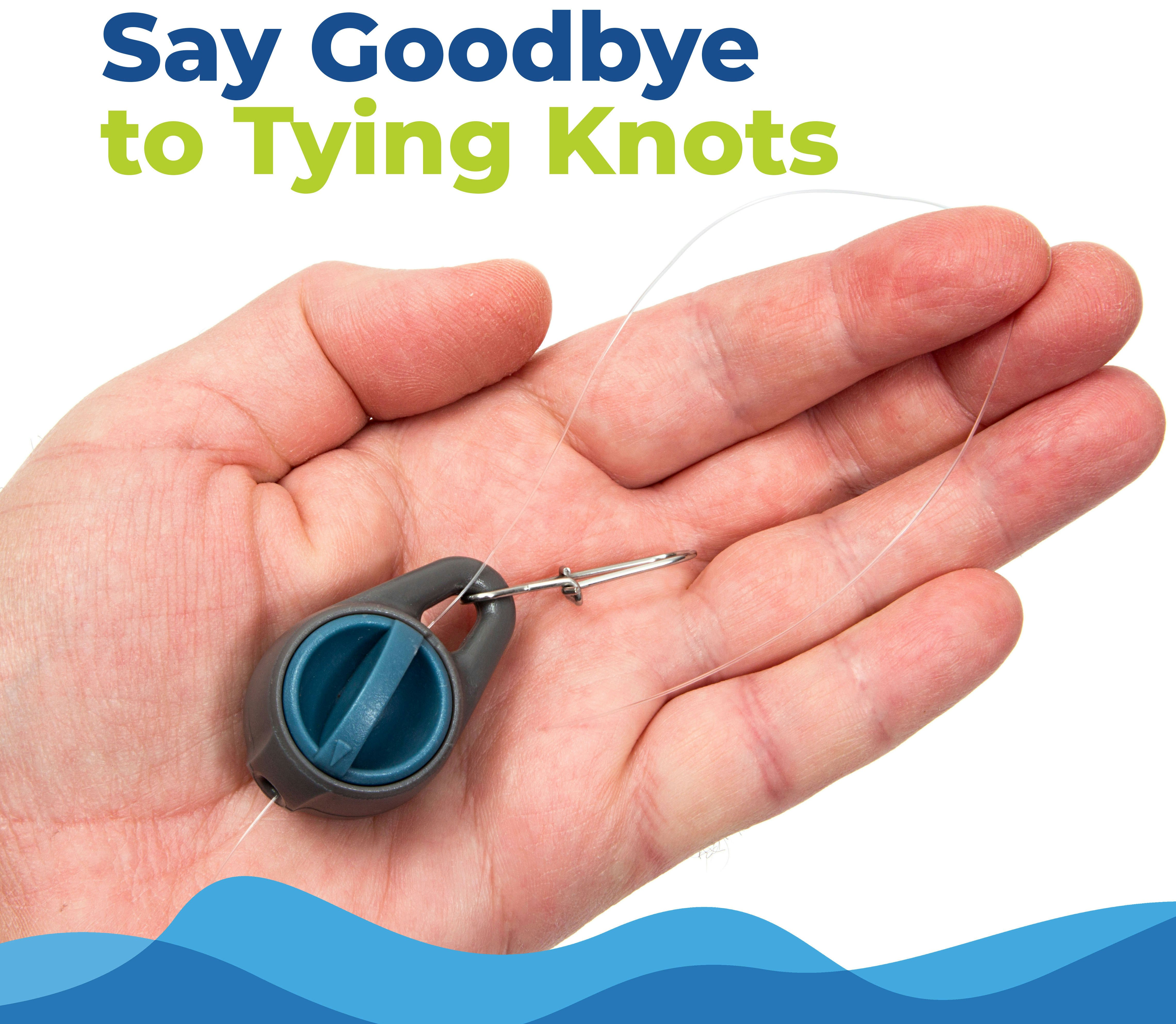 ByeKnot: Never Tie a Fishing Knot Again