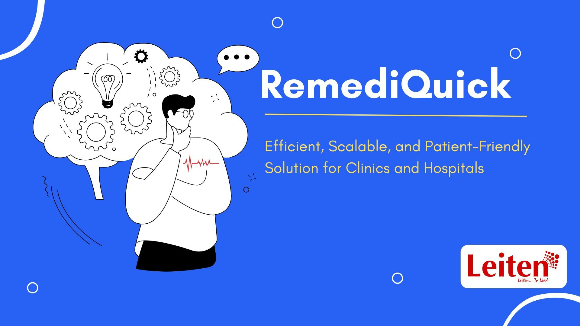 RemediQuick Patient Management Software - RemediQuick – QR Code-Based Patient Management Software media 1