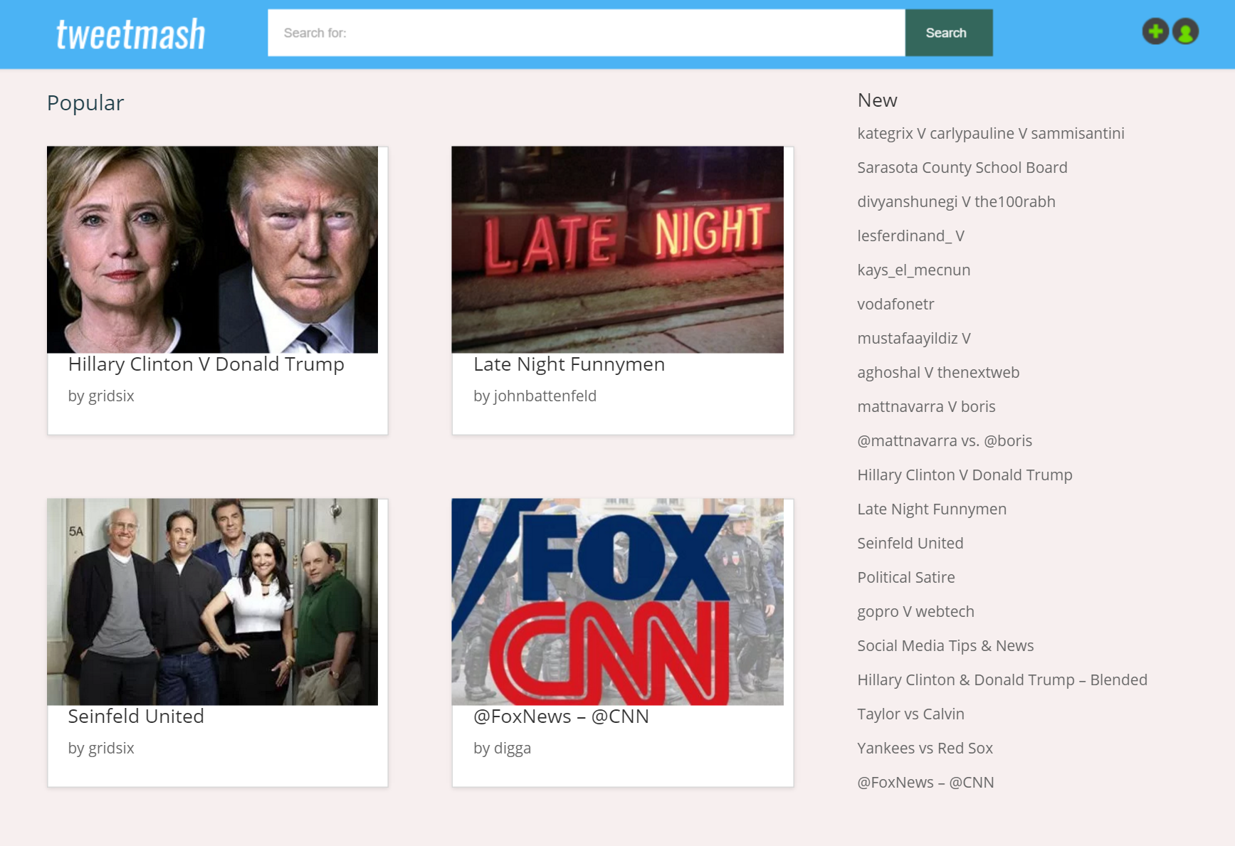 TweetMash gallery image