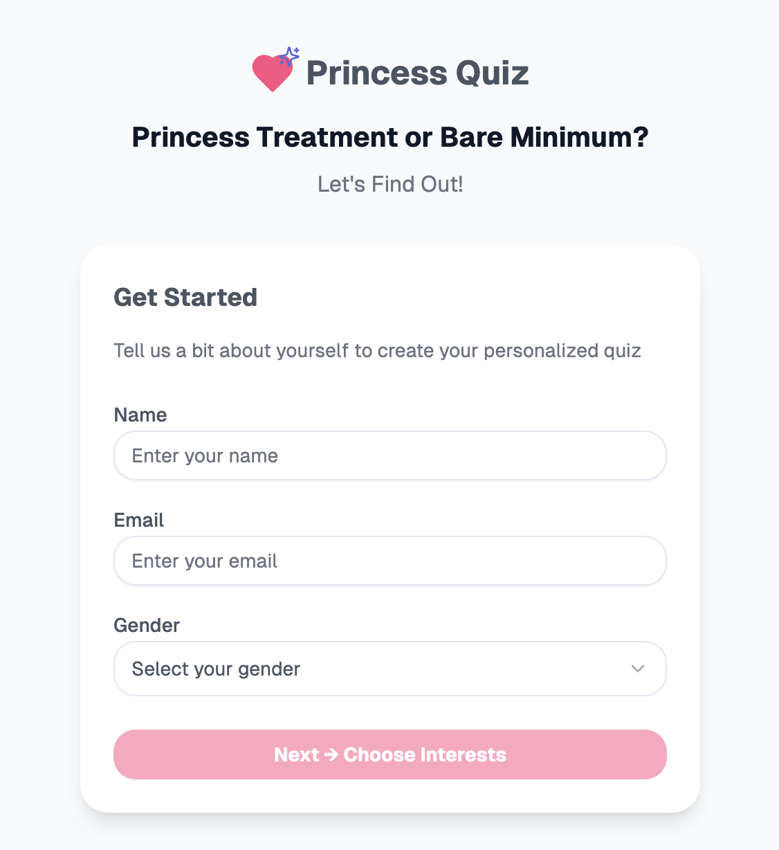 Principessa vs Minimo indispensabile - Scopri: trattamento principessa o solo minimo indispensabile? media 1