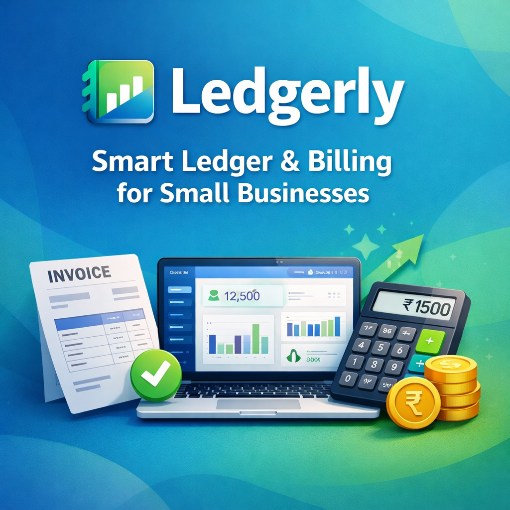 Ledgerly —Smart Ledger & Invoice Manager