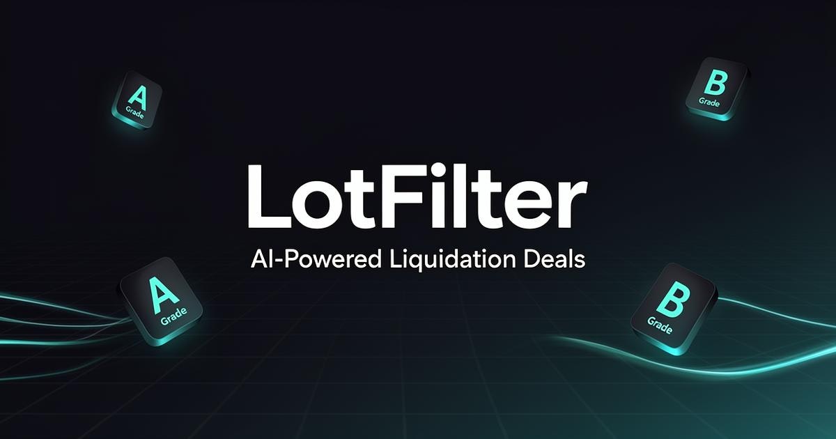 LotFilter - Main product screenshot demonstrating key features and user interface