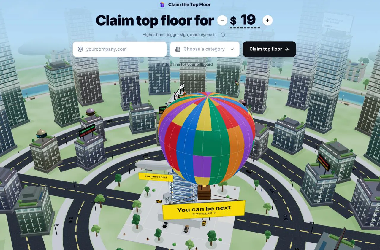Claim the Top Floor gallery image