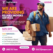 Hire Professional Movers | TopHelpers gallery image