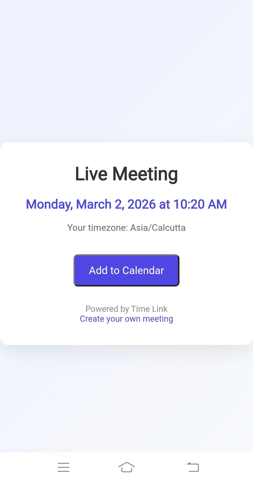 Time Link - Screenshot 2 showing product features and functionality