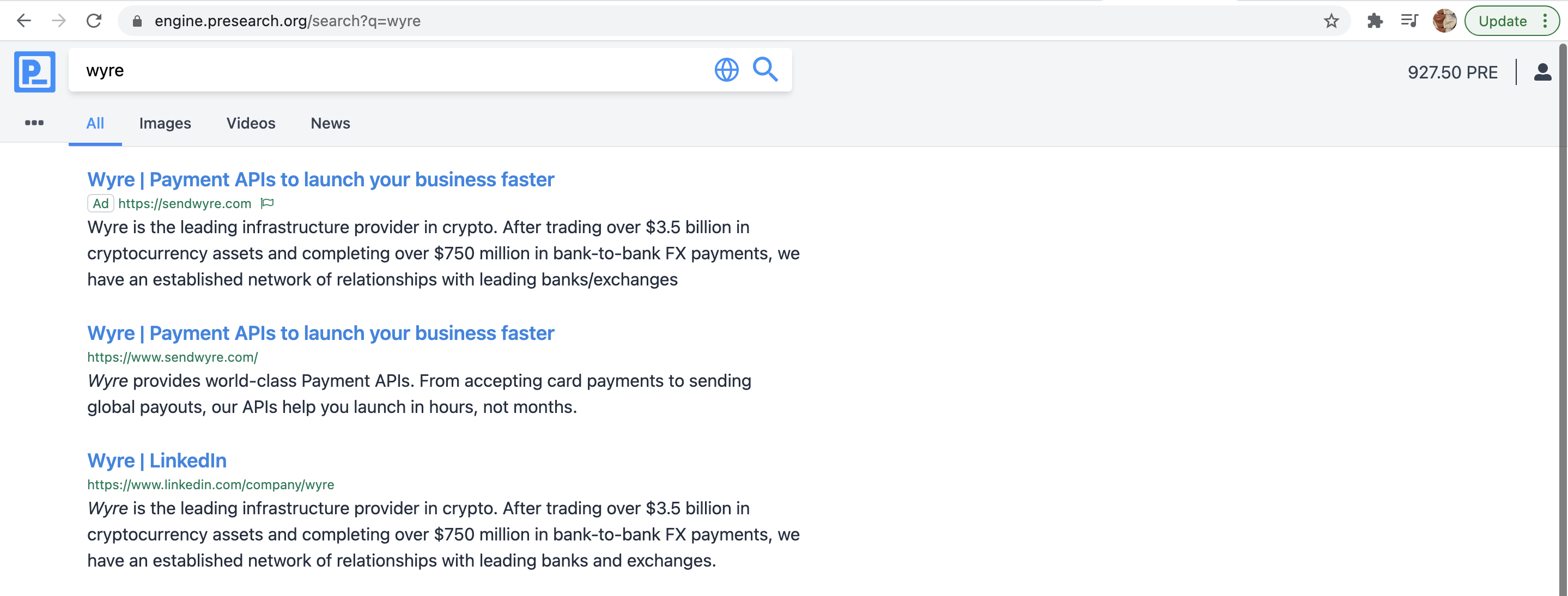 Presearch - Keyword Staking gallery image